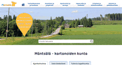 Desktop Screenshot of mantsala.fi